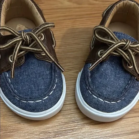 JANIE AND JACK BOY’S BOAT SHOES - Picture 2 of 6